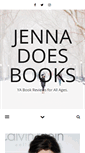 Mobile Screenshot of jennadoesbooks.com
